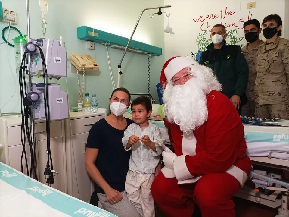 Para Mateo, Pap&aacute; Noel ha llegado justo el mismo d&iacute;a que cumpl&iacute;a tres a&ntilde;os, as&iacute; que el premio ha sido doble