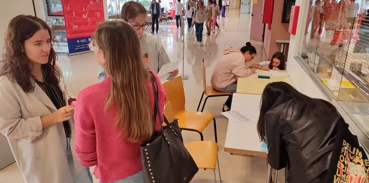 donaciones de sangre en la Unversidad de Zaragoza en octubre de 2022