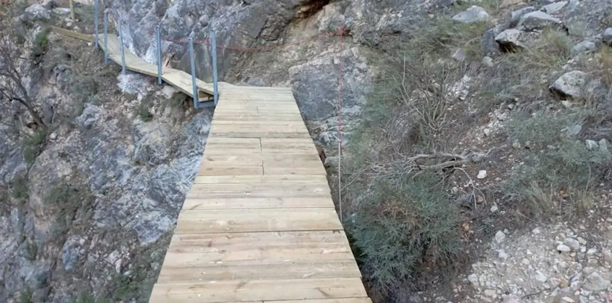 Pasarelas de Aliaga