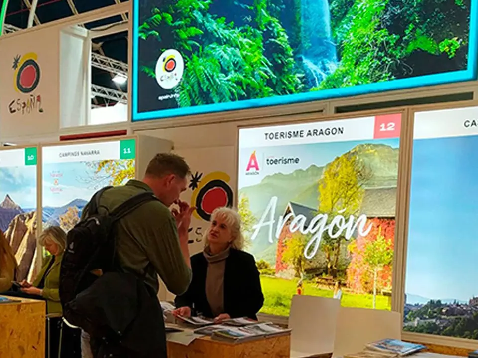 Imagen del stand de Arag&oacute;n