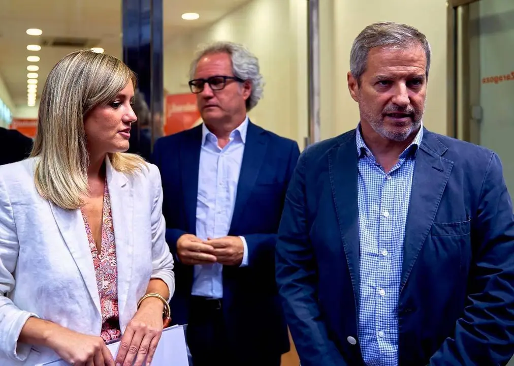 Daniel P&eacute;rez Calvo ha celebrado la victoria de la lista de Arrimadas, a la que apoyaba | Foto: Cs Arag&oacute;n
