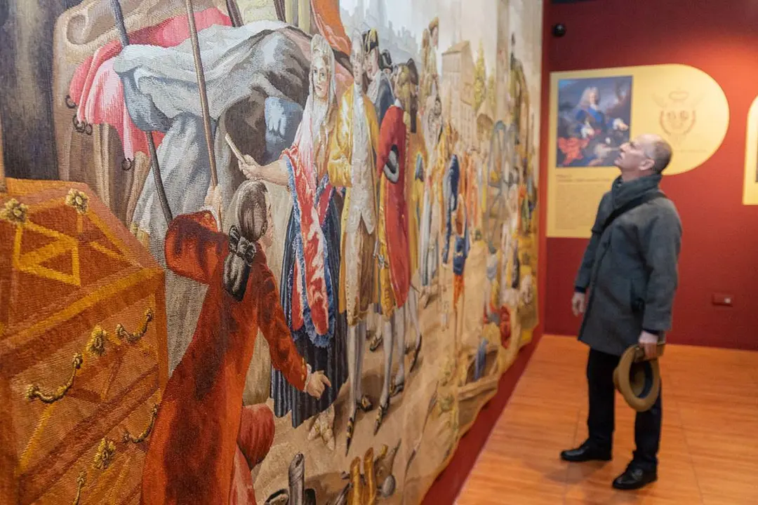 Exposici&oacute;n de la Real F&aacute;brica de Tapices en el Centro de Historias de Zaragoza
