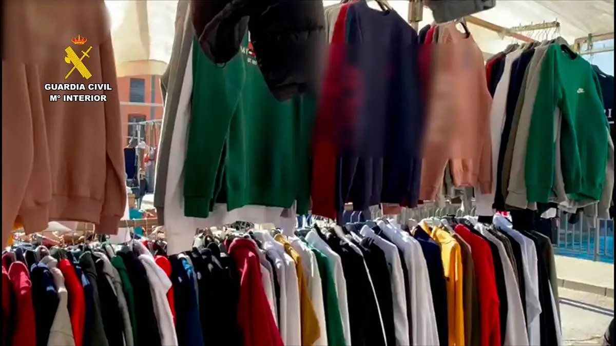 ropa incautada Barbastro