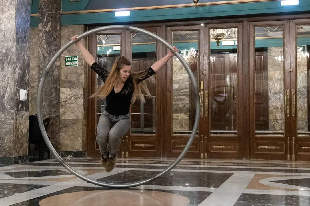 Alicia Macarrilla en su actuaci&oacute;n