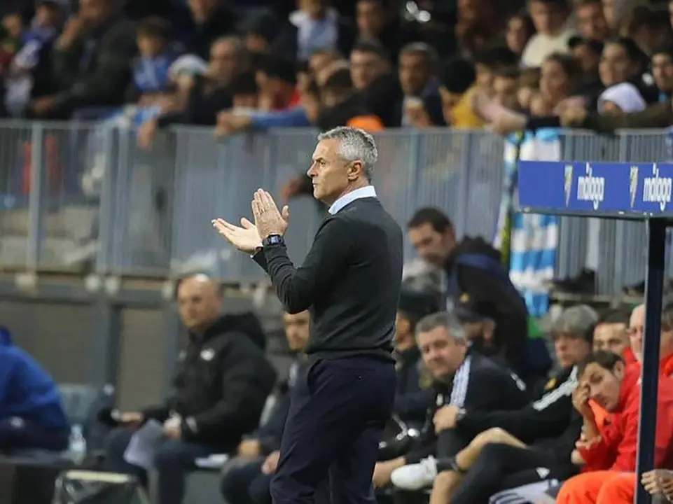 Fran Escrib&aacute; en La Rosaleda