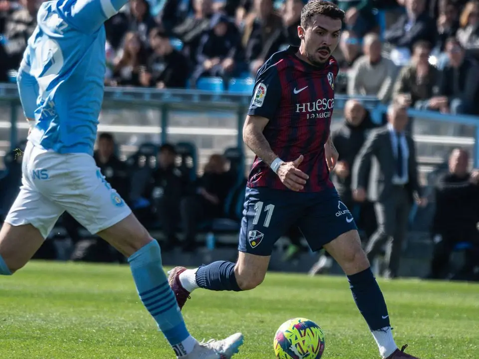 El Huesca empat&oacute; 2-2 ante el colista. Foto: S.D. Huesca