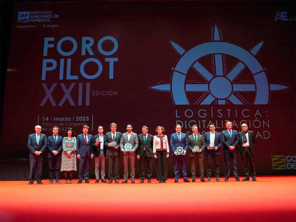 Foto de familia de los premios Pilot 2023