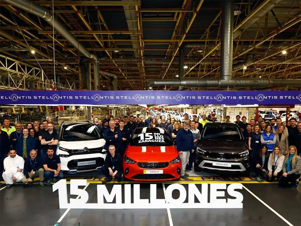 El Opel Corsa es un todo un icono para Stellantis Zaragoza