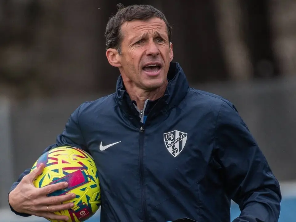 Ziganda ha comparecido ante los medios en la previa del duelo aragon&eacute;s