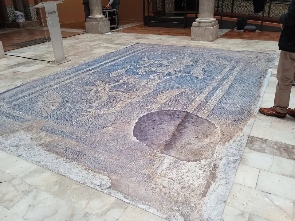 El gemelo digital del mosaico llega a la Universidad en abril en una muestra gratuita