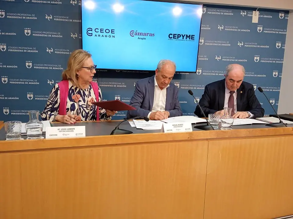 CEOE, Cepyme y el Consejo Aragon&eacute;s de C&aacute;maras presentar&aacute;n a los partidos un documento con cerca de 240 propuestas de cara a las elecciones de mayo