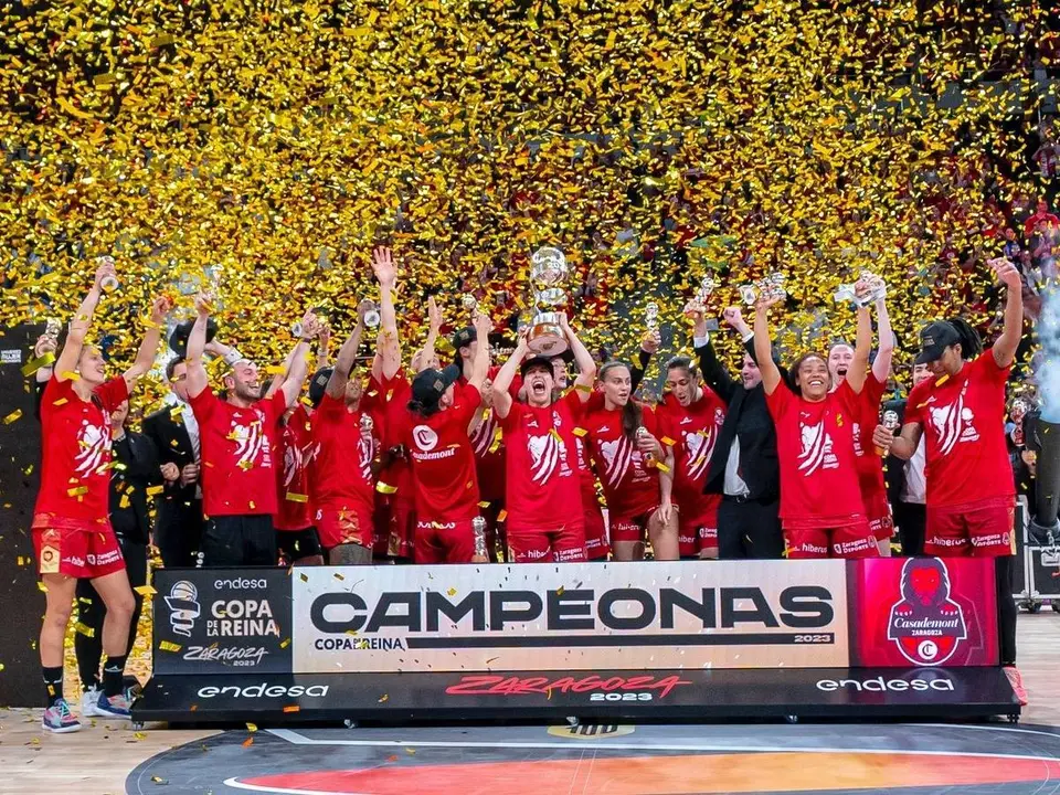 Casademont Zaragoza se proclama campe&oacute;n de la Copa de la Reina

