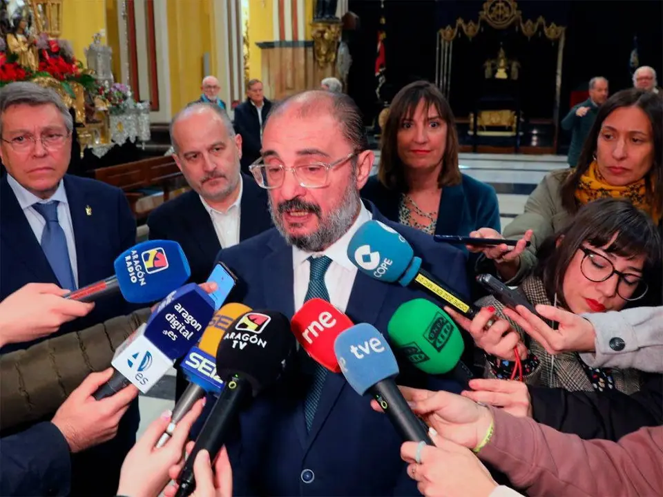 El presidente de la DGA ha admitido que "hac&iacute;a mucho tiempo" que no percib&iacute;a esta preocupaci&oacute;n en el sector | Foto de archivo