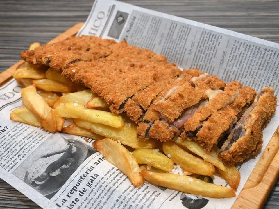Cachopo del restaurante Mas Torres