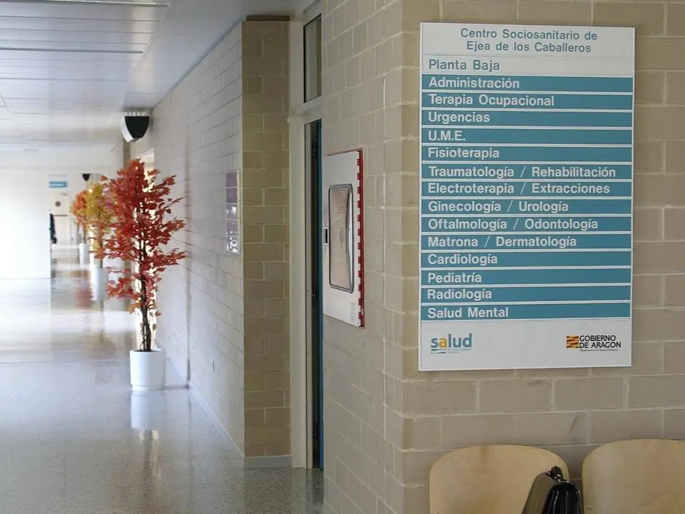 Centro Salud Ejea. (DGA)