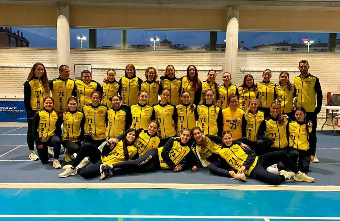 Equipo femenino Alcampo-Scorpio71