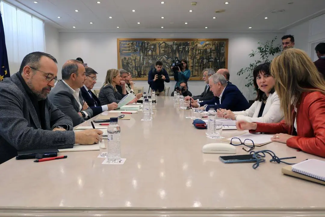 Al encuentro han asistido representantes del Gobierno de Arag&oacute;n, de la DPH, de Ast&uacute;n y de Aram&oacute;n