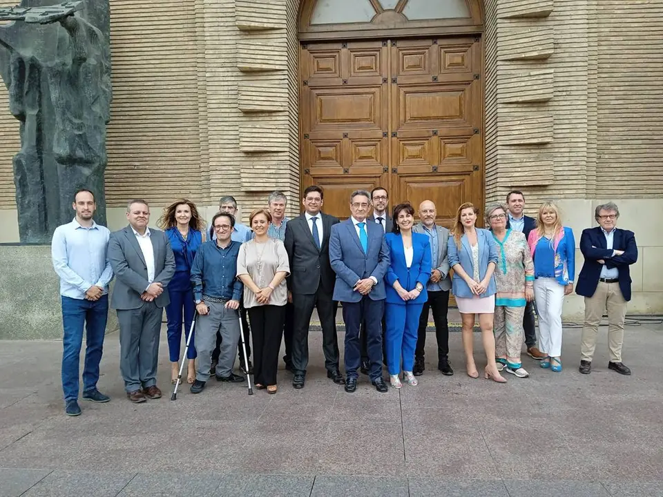Julio Calvo ha presentado este viernes su lista para las elecciones municipales