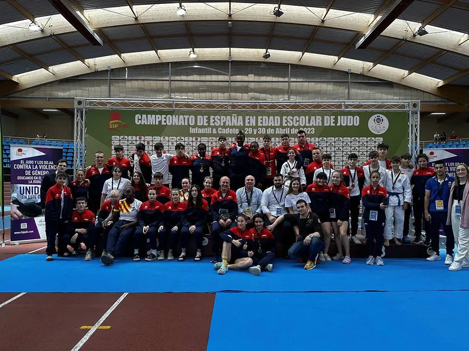 Hasta 50 judokas aragoneses han acudido a la cita. Fotograf&iacute;a: Federaci&oacute;n Aragonesa de Judo y Deportes Asociados.