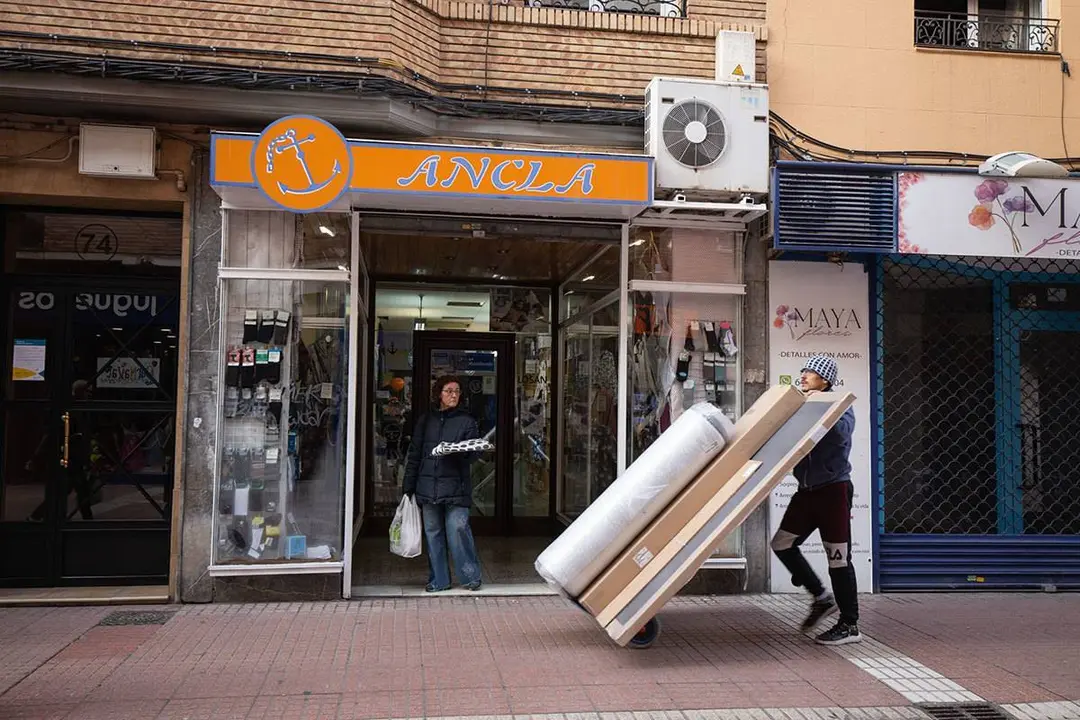 trabajador en la calle