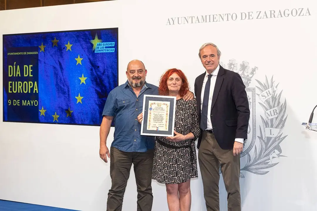Entrega del galard&oacute;n