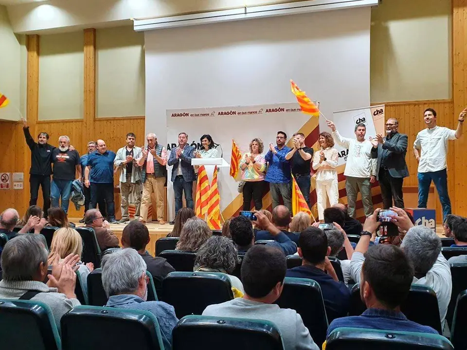 Soro ha presidido el acto en Ejea de los Caballeros