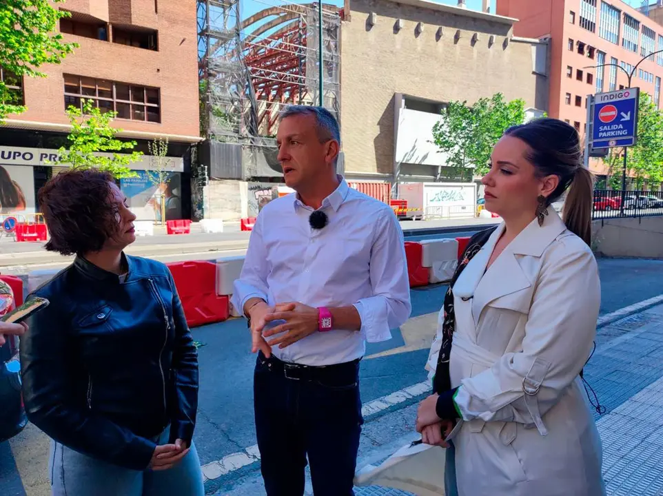 Maru D&iacute;az y Fernando Rivar&eacute;s este domingo en Zaragoza