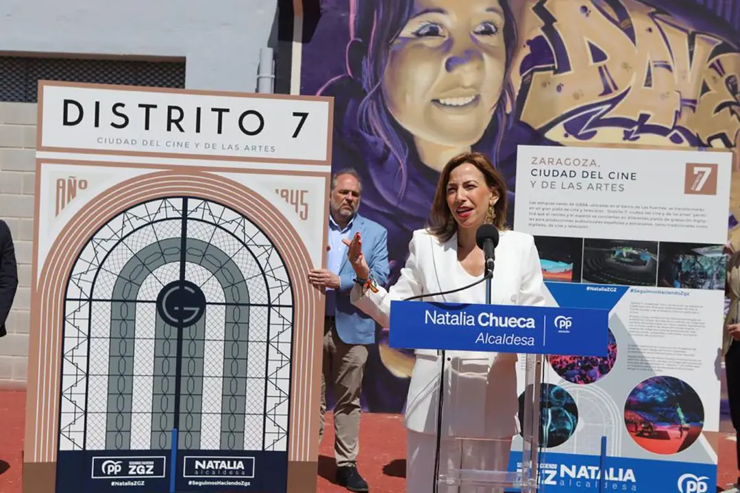 Chueca promete una ciudad del cine y de las artes en la antigua factor&iacute;a de Giesa