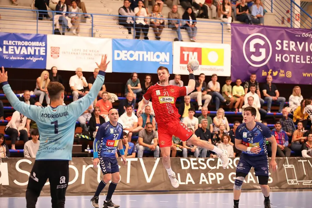Este s&aacute;bado es la primera final para los de Nolasco, ante el Bidasoa. Fotograf&iacute;a: Liga Asobal.