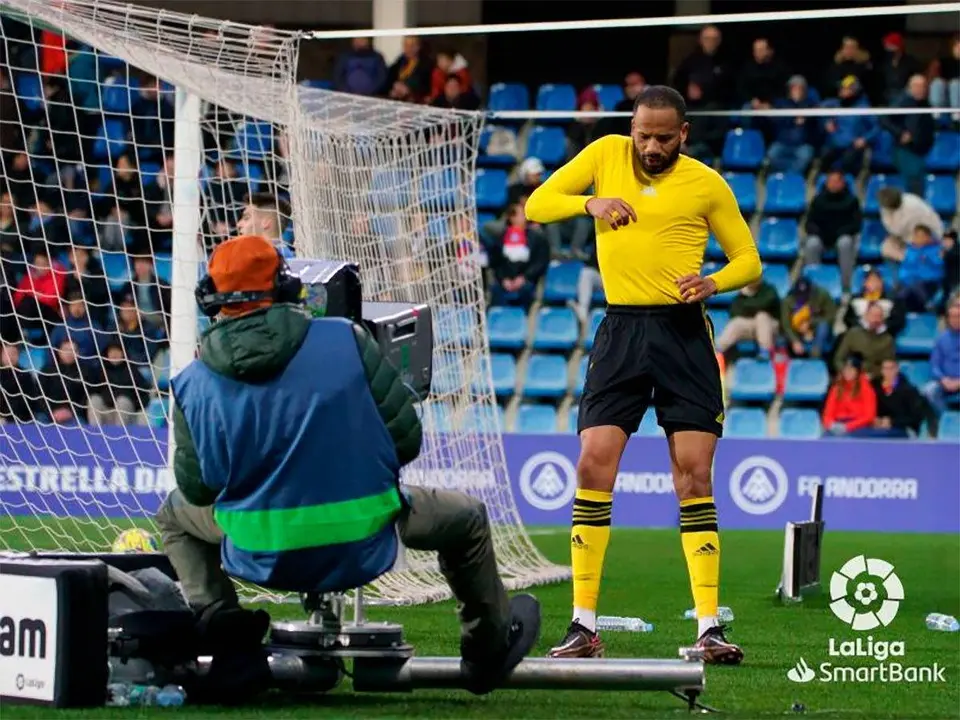 Apenas tard&oacute; unos minutos en su debut en Andorra en demostrar lo que iba a ser, anotando el tanto de la victoria en el minuto 96