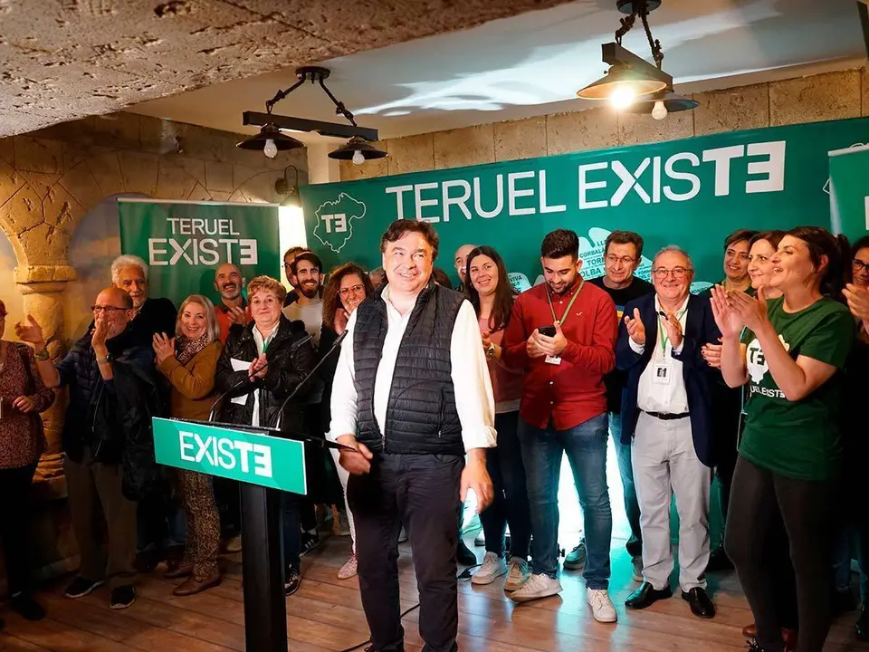 Tom&aacute;s Guitarte ha celebrado los resultados desde Teruel
