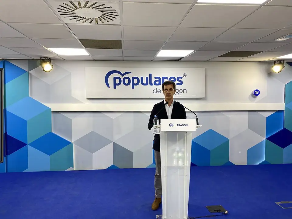 El secretario de Organizaci&oacute;n del Partido Popular aragon&eacute;s, Pedro Navarro, ha tachado de lamentables las declaraciones del PSOE