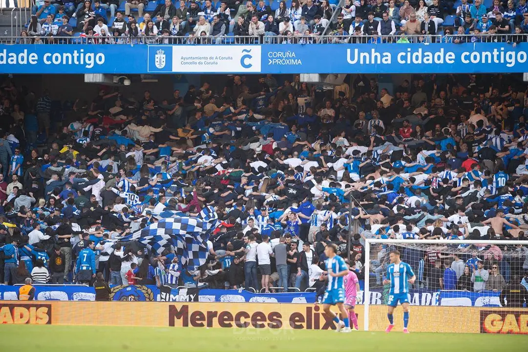 Seg&uacute;n el Deportivo, ya han vendido hasta 7.000 entradas para el choque ante el Castell&oacute;n. Fotograf&iacute;a: RC Deportivo.