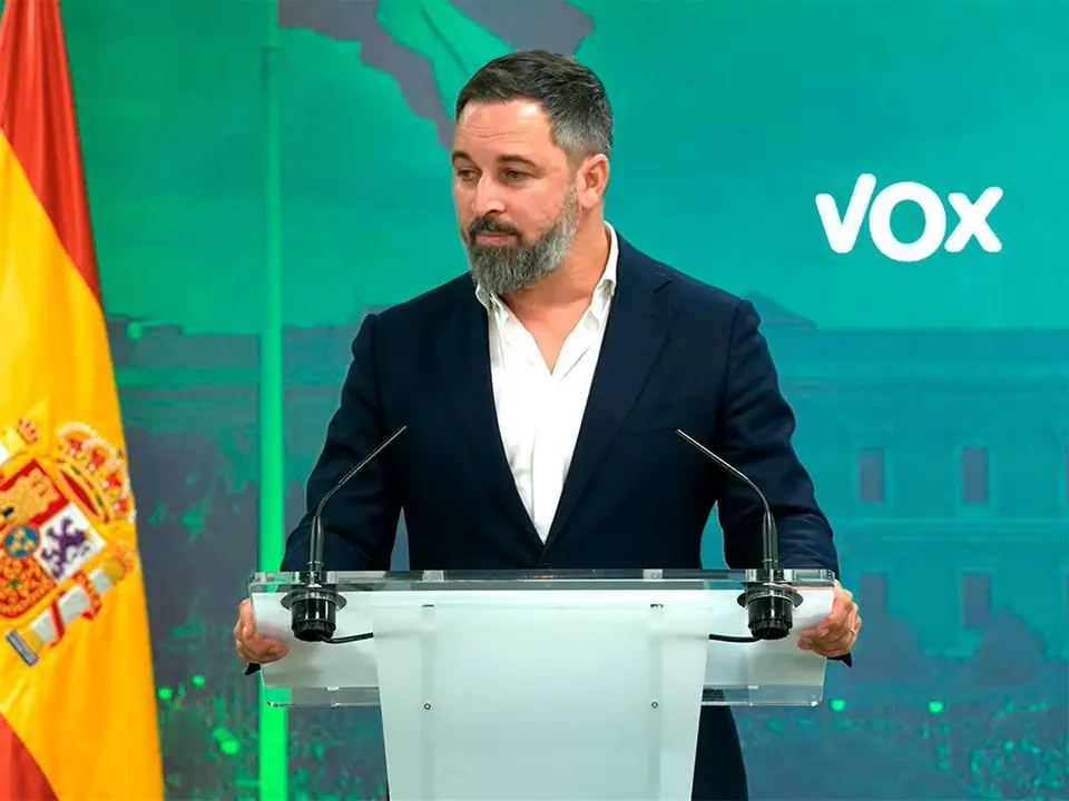 Abascal ha pedido &ldquo;respeto&rdquo; a sus votantes, que en Arag&oacute;n fueron 73.000 personas