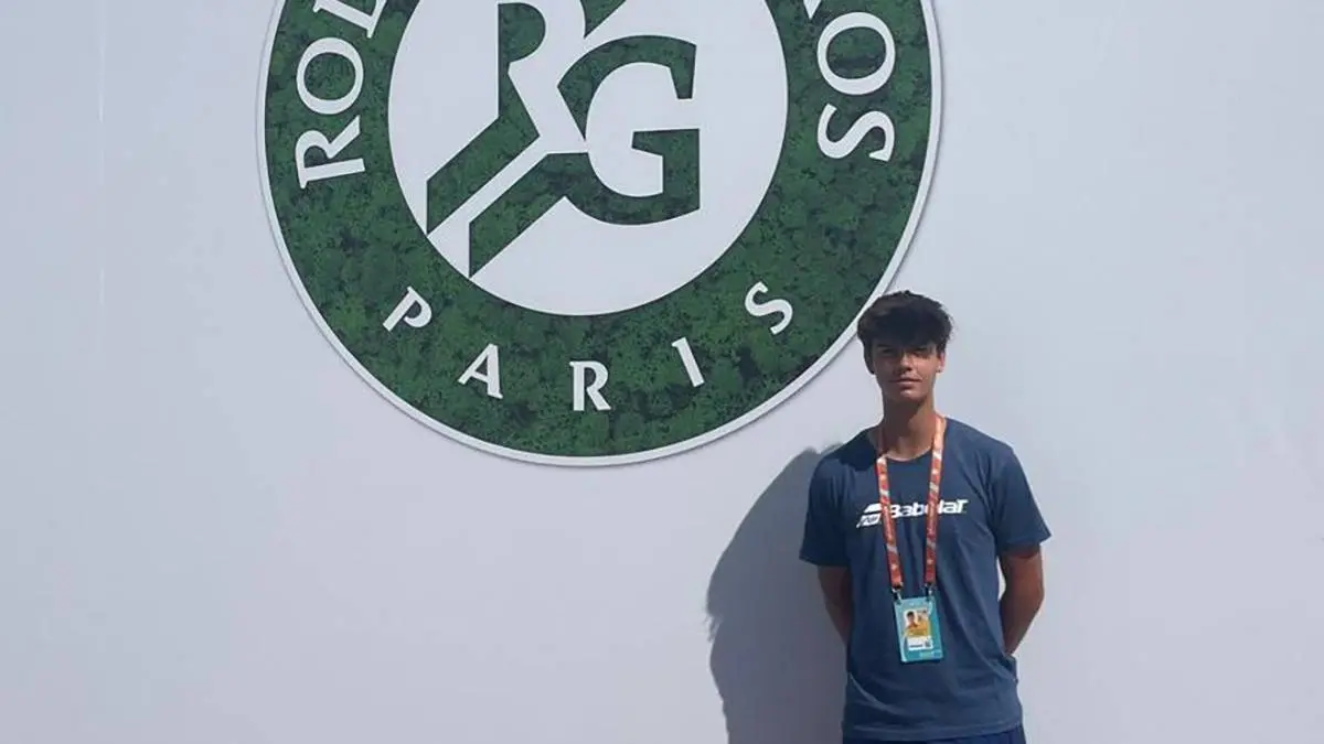 El aragon&eacute;s de 17 a&ntilde;os que estaba teniendo un gran torneo dice adi&oacute;s al sue&ntilde;o de conquistar el trofeo parisino. Fotograf&iacute;a: Stadium Casablanca.