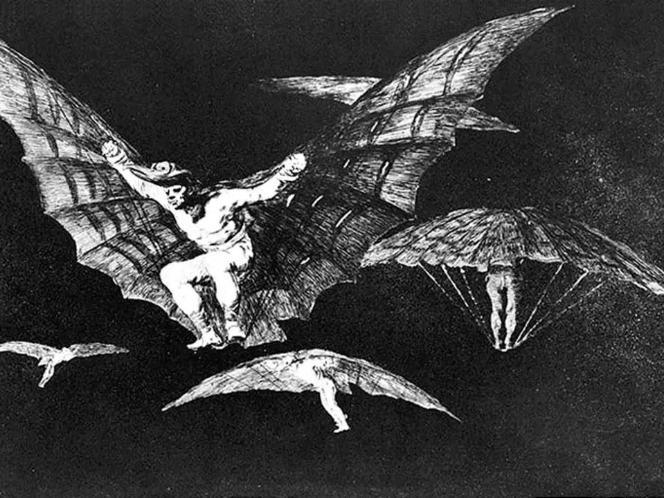 Grabado de Goya