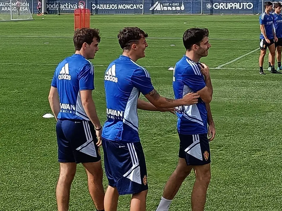 Alejandro Franc&eacute;s en un entrenamiento