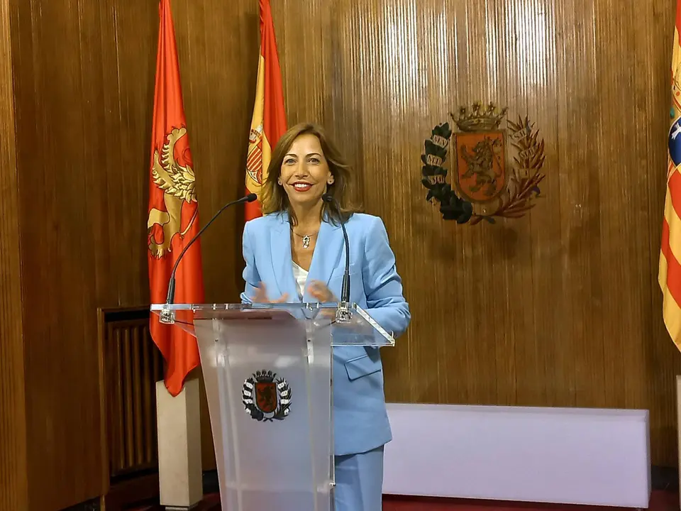 Natalia Chueca alcaldesa de Zaragoza