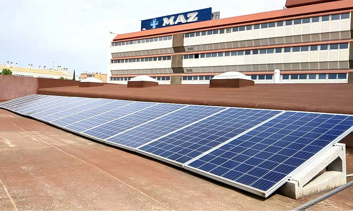 Placas solares en Mutua MAZ Zaragoza