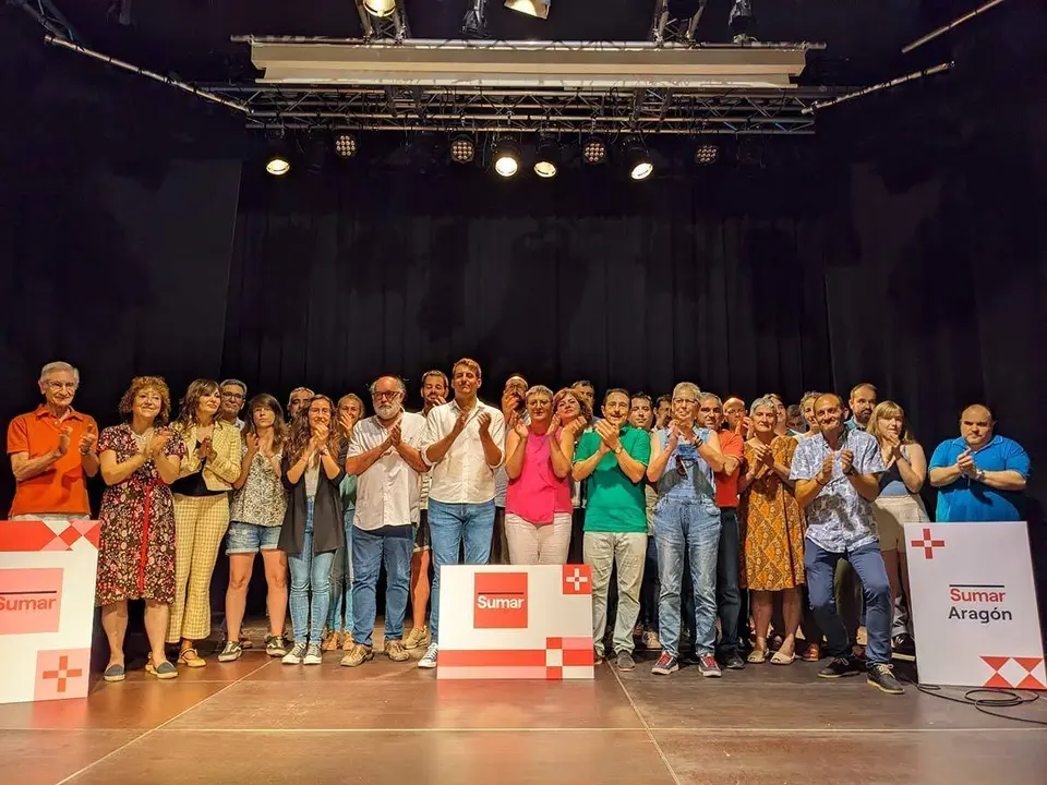 La coalici&oacute;n no desvela por el momento si Yolanda D&iacute;az visitar&aacute; Zaragoza