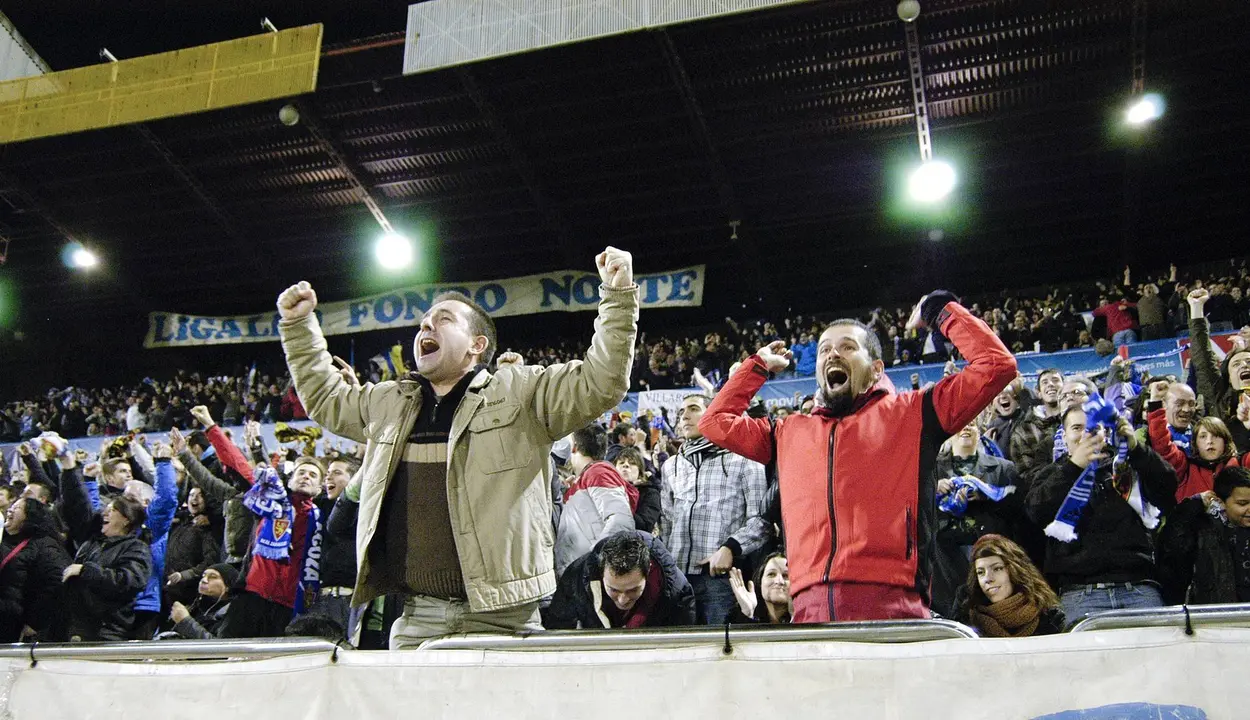 Una media de 6,8 puntos tiene el Real Zaragoza en sus primeros cinco choques desde que est&aacute; en Segunda Divisi&oacute;n. Fotograf&iacute;a: Fran Castarlenas. 