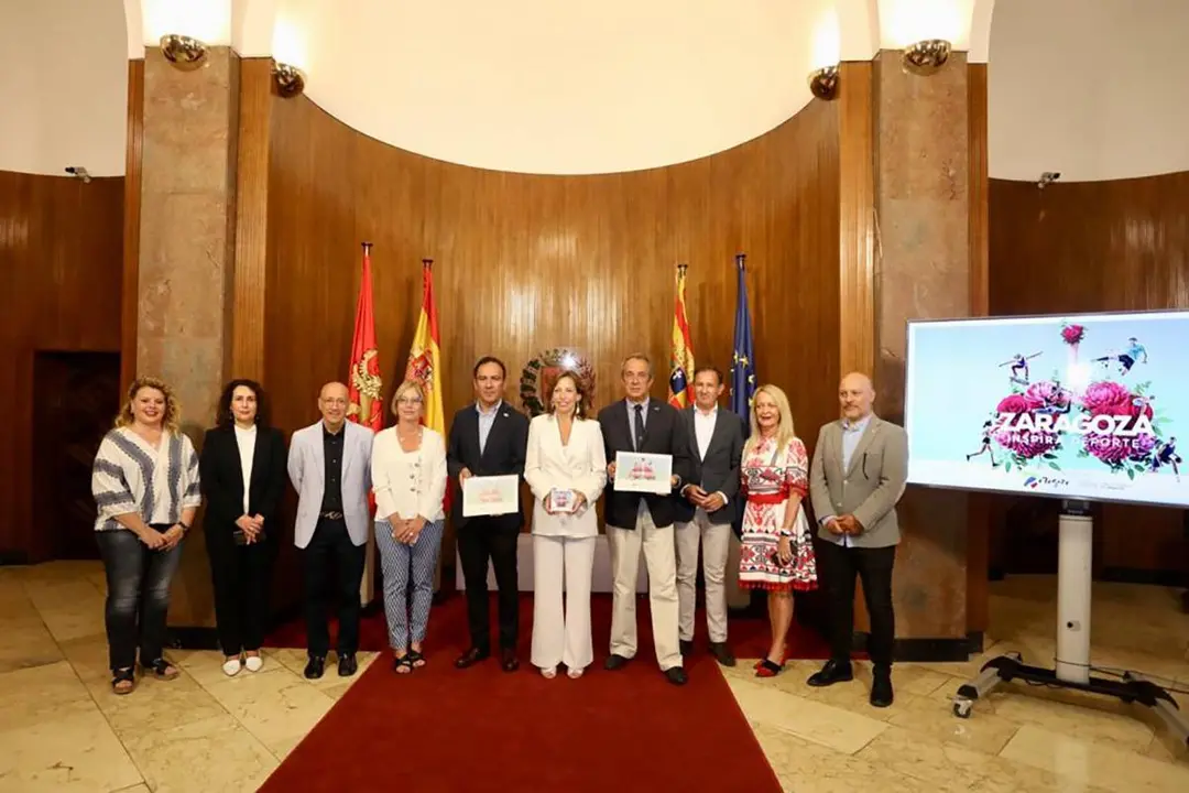 &lsquo;Zaragoza inspira deporte&rsquo; es el lema con el que la capital aragonesa opta a la condici&oacute;n de Capitalidad Europea del Deporte. Fotograf&iacute;a: Ayuntamiento de Zaragoza.