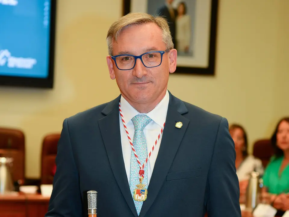 Joaqu&iacute;n Juste, nuevo presidente de la Diputaci&oacute;n Provincial de Teruel.