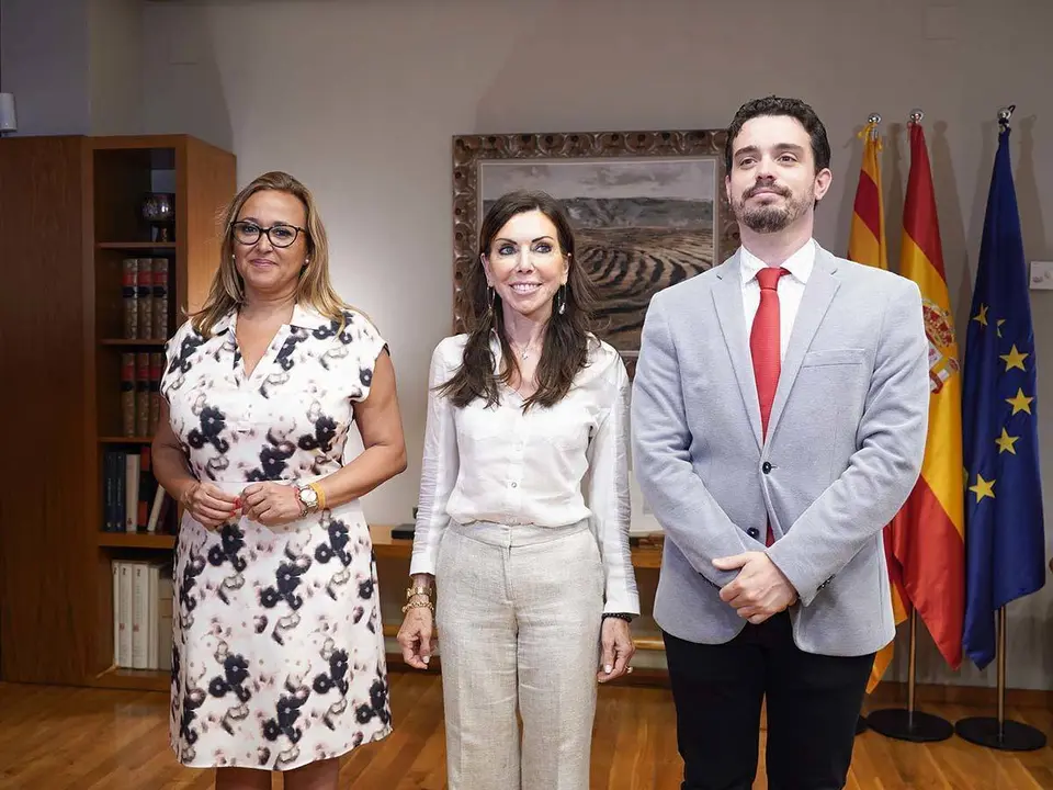 Mayte P&eacute;rez ha pedido celeridad a los posibles socios del futuro Ejecutivo | Foto: Cortes de Arag&oacute;n