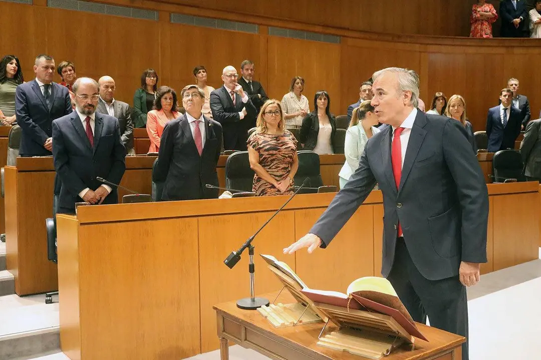 Desde el PP insisten en el acuerdo a tres bandas con Vox, Teruel Existe y PAR
