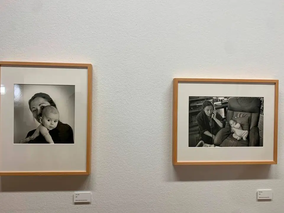 Fotograf&iacute;a de Anna Saura y su madre