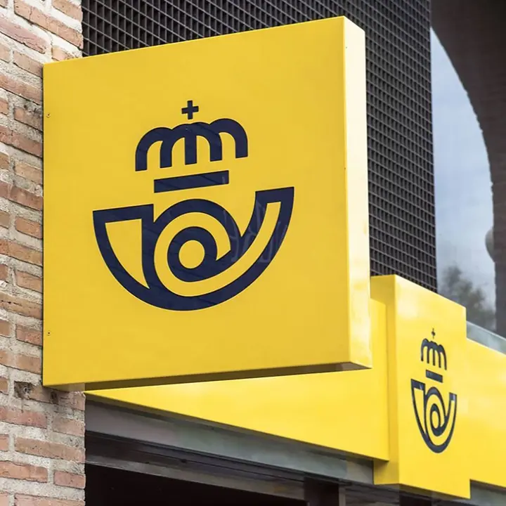 Logo de una oficina de Correos