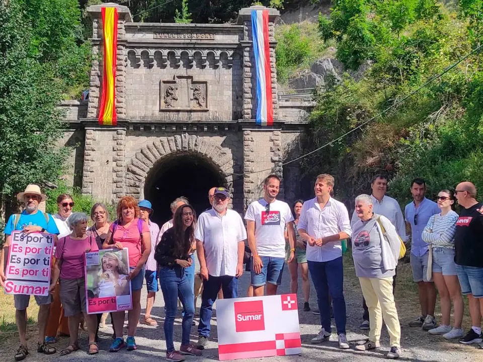 Sumar pide una mayor colaboraci&oacute;n entre Francia y Espa&ntilde;a para la reapertura de la l&iacute;nea internacional