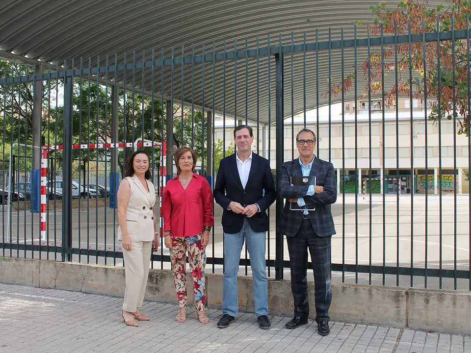 Pedro Fern&aacute;ndez, Carmen Rouco, Carlos Falc&oacute;n y Marta Hormaechea