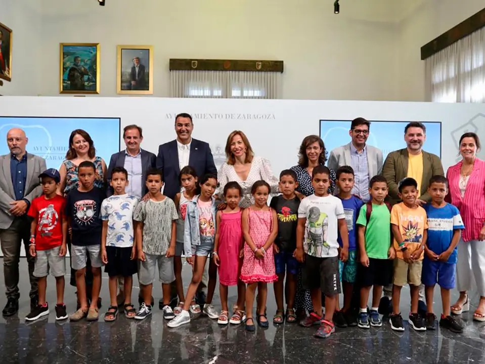 Zaragoza acoge este verano a 120 ni&ntilde;os y ni&ntilde;as saharauis procedentes de los campamentos de refugiados saharauis de Tindouf (Argelia).